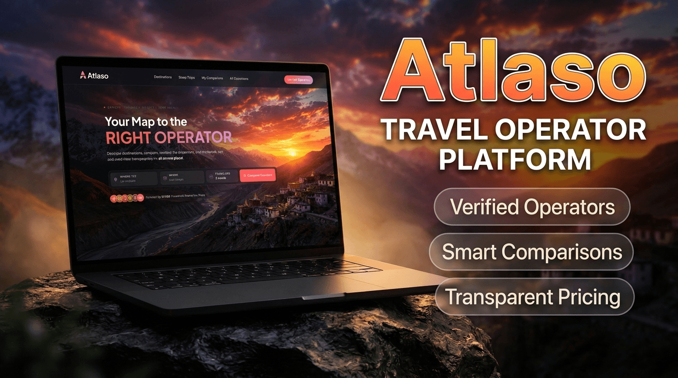 Screenshot of Atlaso — Travel Operator Comparison, built with Next.js, React, TypeScript